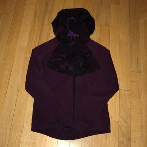 Purple camo Nike zip-up jacket